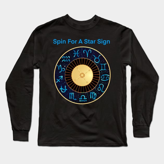 Star sign Roulette Long Sleeve T-Shirt by Armor Class